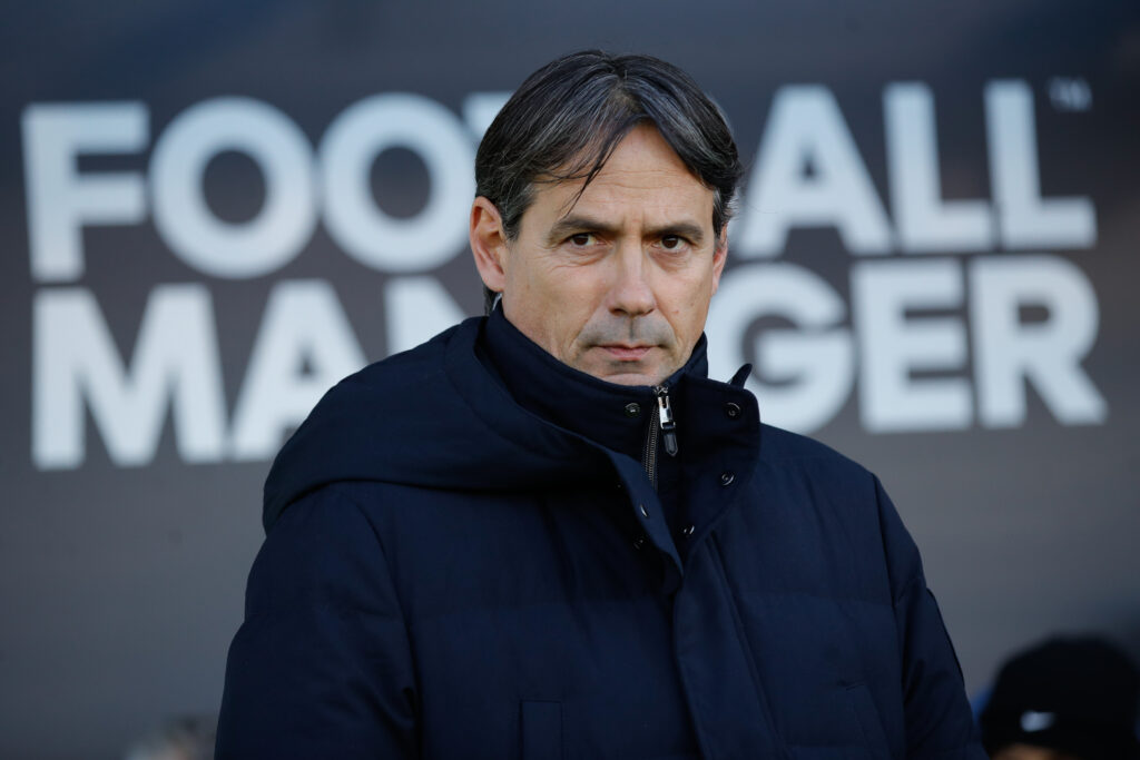 Simone Inzaghi in Venezia-Inter