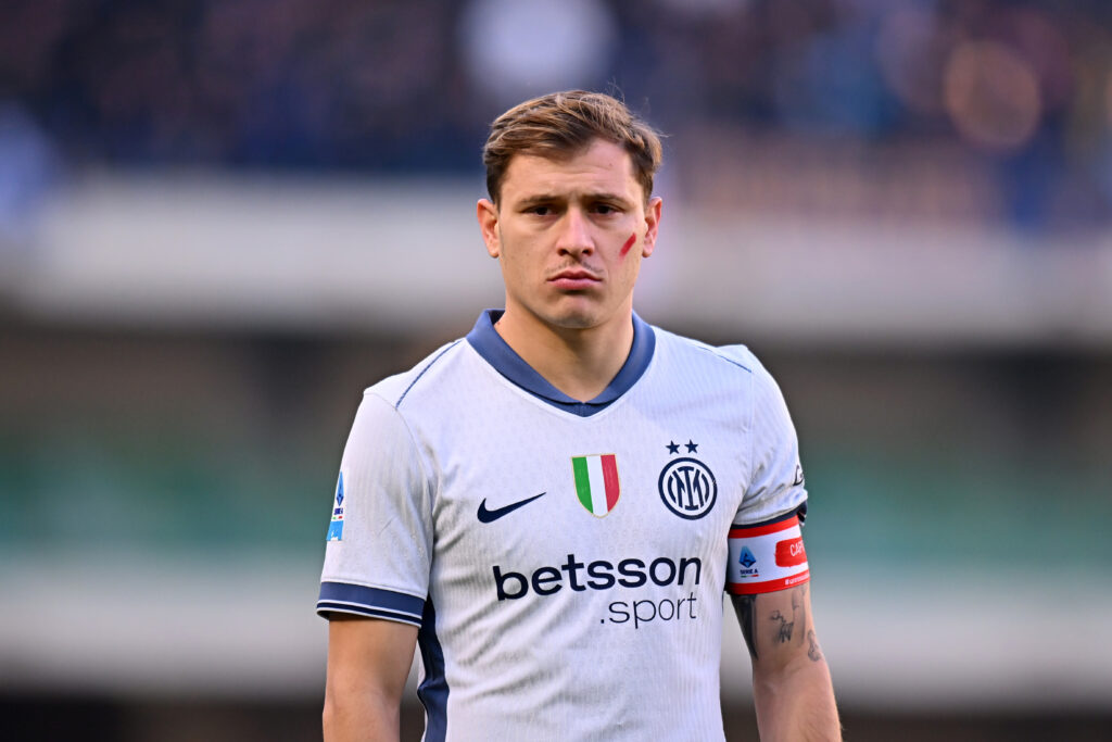 Nicolò Barella in Verona-Inter
